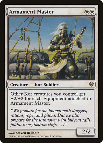 Armament Master [Zendikar] - The Mythic Store | 24h Order Processing