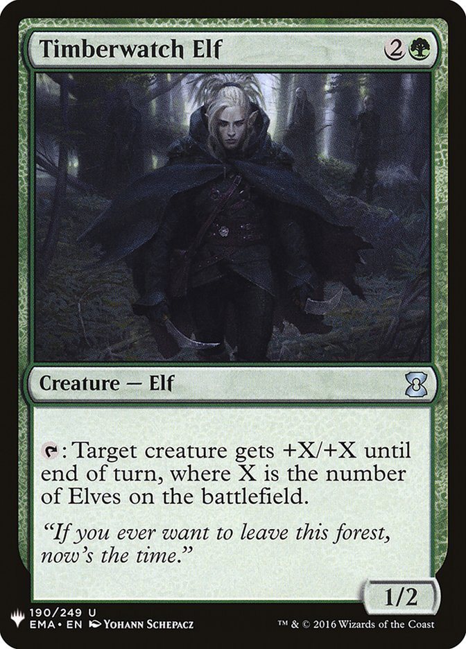 Timberwatch Elf [Mystery Booster] - The Mythic Store | 24h Order Processing