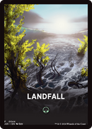 Landfall Theme Card [Foundations Jumpstart Front Cards] - The Mythic Store | 24h Order Processing