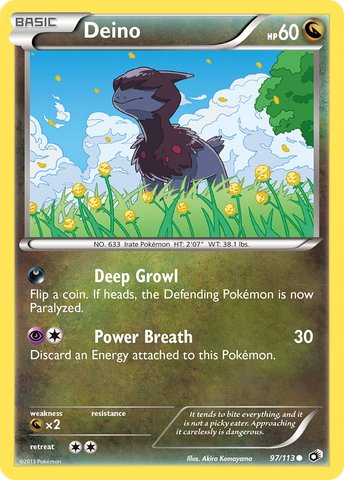 Deino (97/113) [Black & White: Legendary Treasures] - The Mythic Store | 24h Order Processing