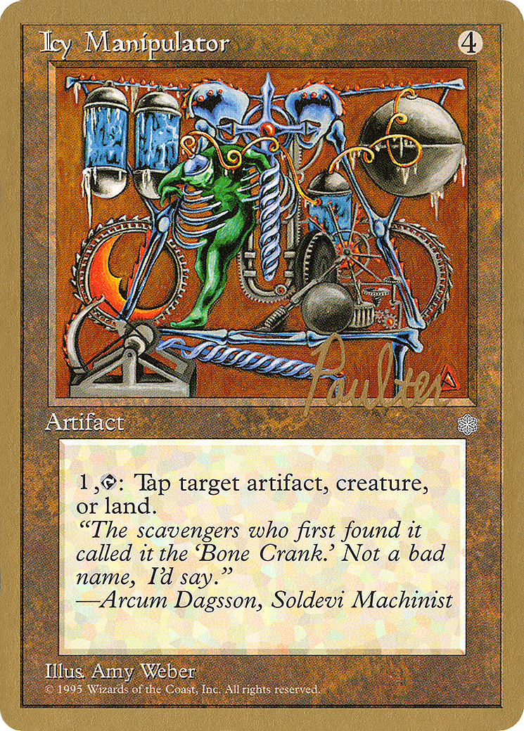 Icy Manipulator (Preston Poulter) [Pro Tour Collector Set] - The Mythic Store | 24h Order Processing