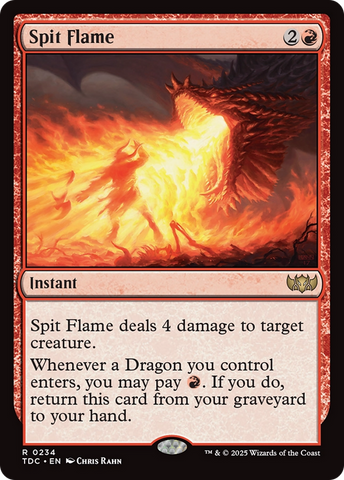 Spit Flame [Tarkir: Dragonstorm Commander] - The Mythic Store | 24h Order Processing