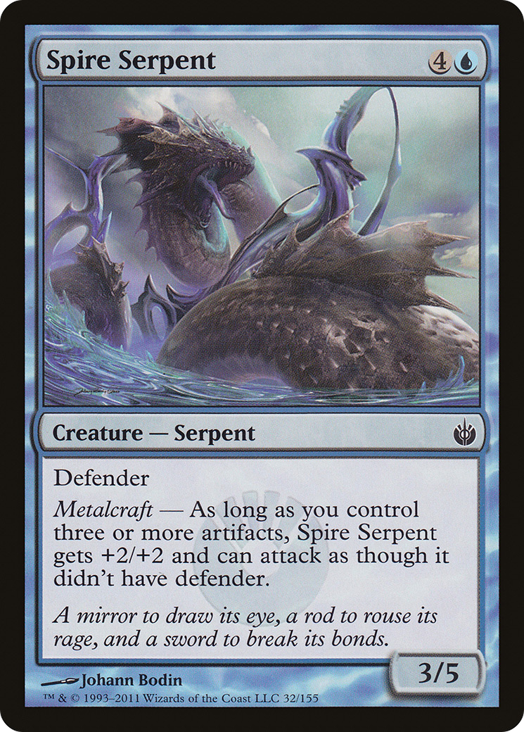 Spire Serpent [Mirrodin Besieged] - The Mythic Store | 24h Order Processing