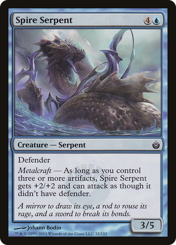 Spire Serpent [Mirrodin Besieged] - The Mythic Store | 24h Order Processing
