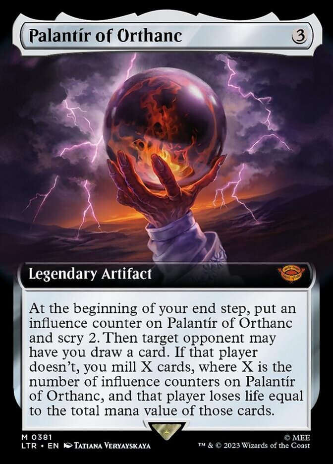 Palantir of Orthanc (Extended Art) [The Lord of the Rings: Tales of Middle-Earth] - The Mythic Store | 24h Order Processing