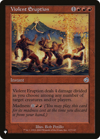 Violent Eruption [The List] - The Mythic Store | 24h Order Processing