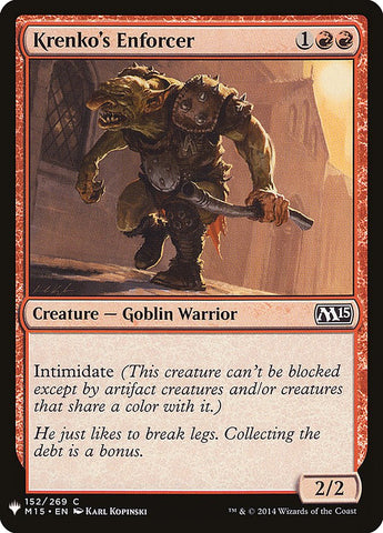 Krenko's Enforcer [Mystery Booster] - The Mythic Store | 24h Order Processing