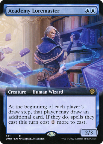 Academy Loremaster (Extended Art) [Dominaria United] - The Mythic Store | 24h Order Processing