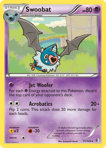 Swoobat (71/149) [Black & White: Boundaries Crossed] - The Mythic Store | 24h Order Processing