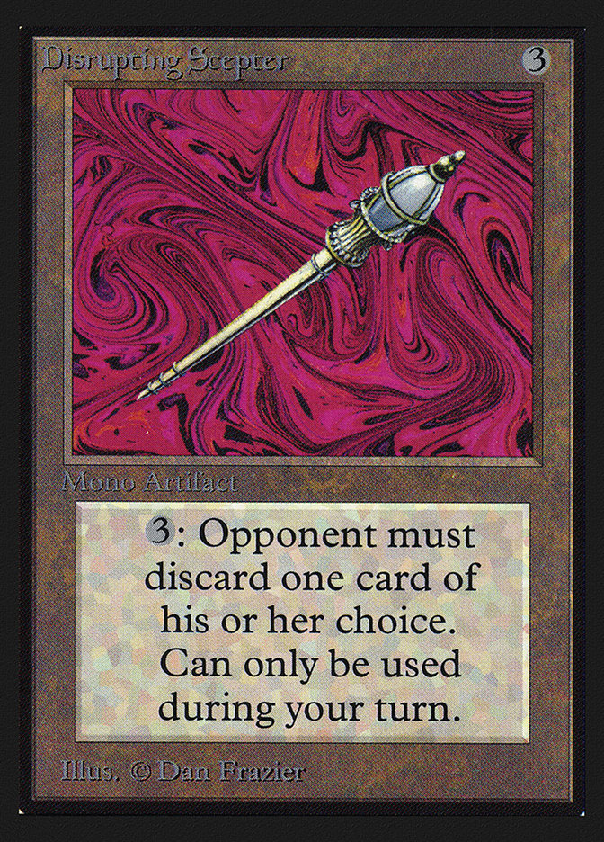 Disrupting Scepter [Collectors' Edition] - The Mythic Store | 24h Order Processing