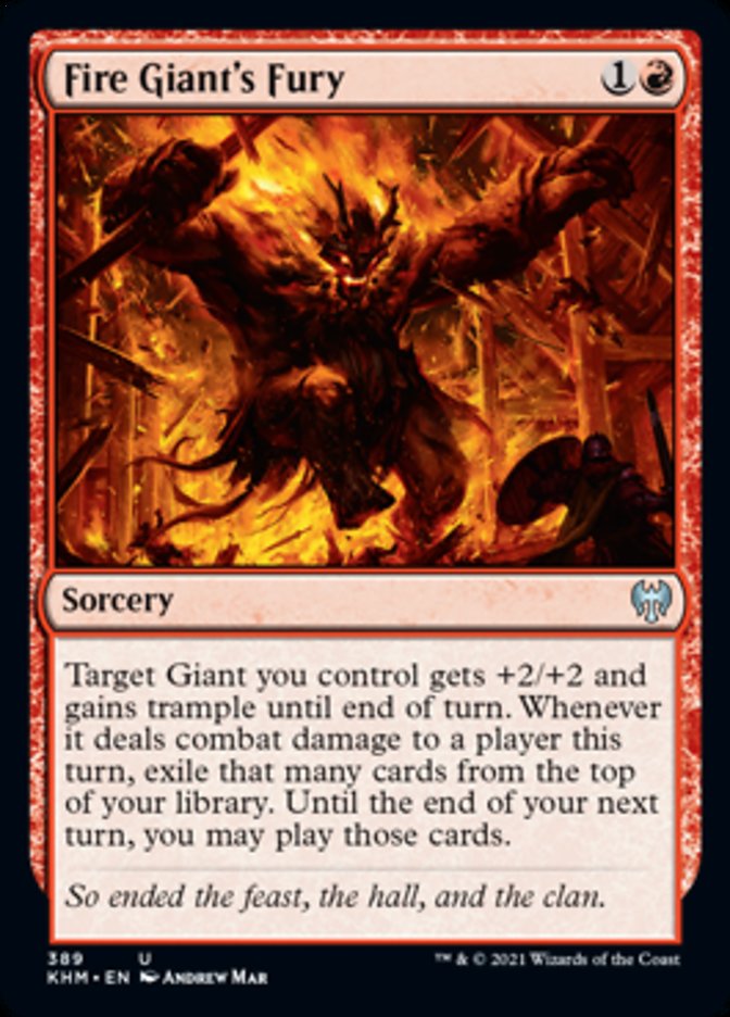 Fire Giant's Fury [Kaldheim] - The Mythic Store | 24h Order Processing