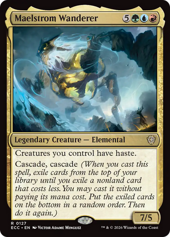 Maelstrom Wanderer [Lorwyn Eclipsed Commander] - The Mythic Store | 24h Order Processing