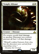 Temple Altisaur [Rivals of Ixalan Prerelease Promos] - The Mythic Store | 24h Order Processing