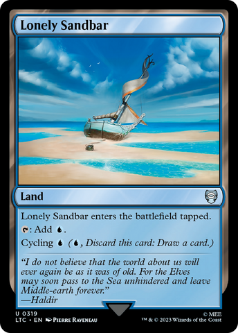 Lonely Sandbar [The Lord of the Rings: Tales of Middle-Earth Commander] - The Mythic Store | 24h Order Processing