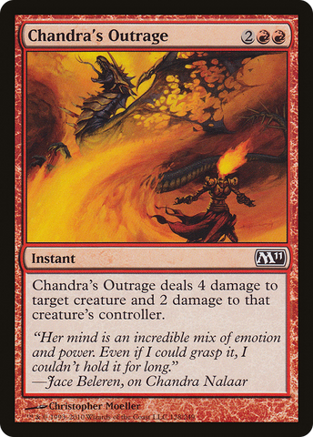 Chandra's Outrage [Magic 2011] - The Mythic Store | 24h Order Processing