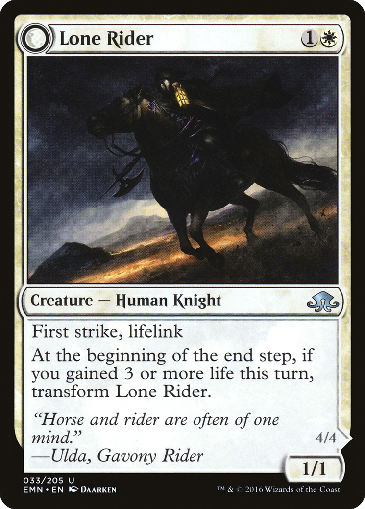 Lone Rider // It That Rides as One [Eldritch Moon] - The Mythic Store | 24h Order Processing