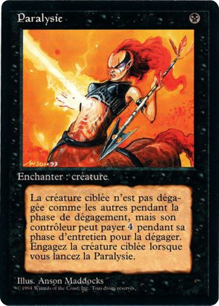 Paralyze [Foreign Black Border] - The Mythic Store | 24h Order Processing