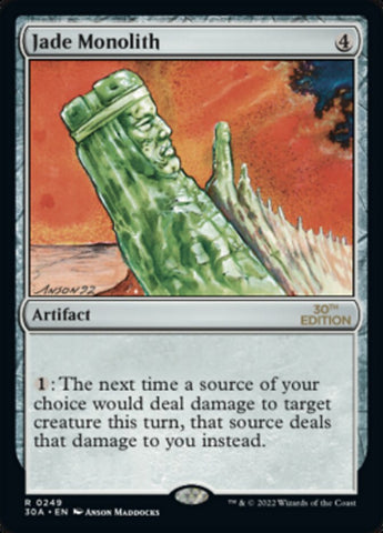Jade Monolith [30th Anniversary Edition] - The Mythic Store | 24h Order Processing