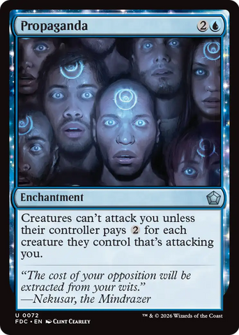 Propaganda [Foundations Commander] - The Mythic Store | 24h Order Processing