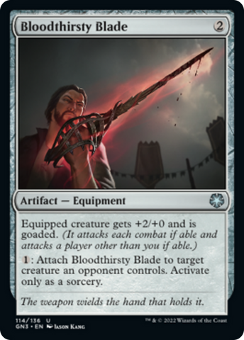 Bloodthirsty Blade [Game Night: Free-for-All] - The Mythic Store | 24h Order Processing