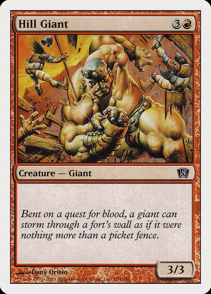 Hill Giant [Eighth Edition] - The Mythic Store | 24h Order Processing