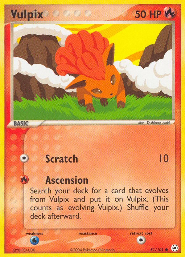 Vulpix (81/101) [EX: Hidden Legends] - The Mythic Store | 24h Order Processing