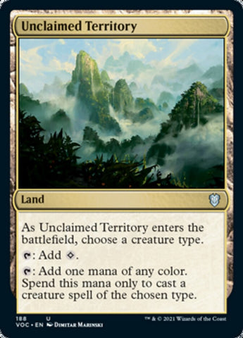 Unclaimed Territory [Innistrad: Crimson Vow Commander] - The Mythic Store | 24h Order Processing