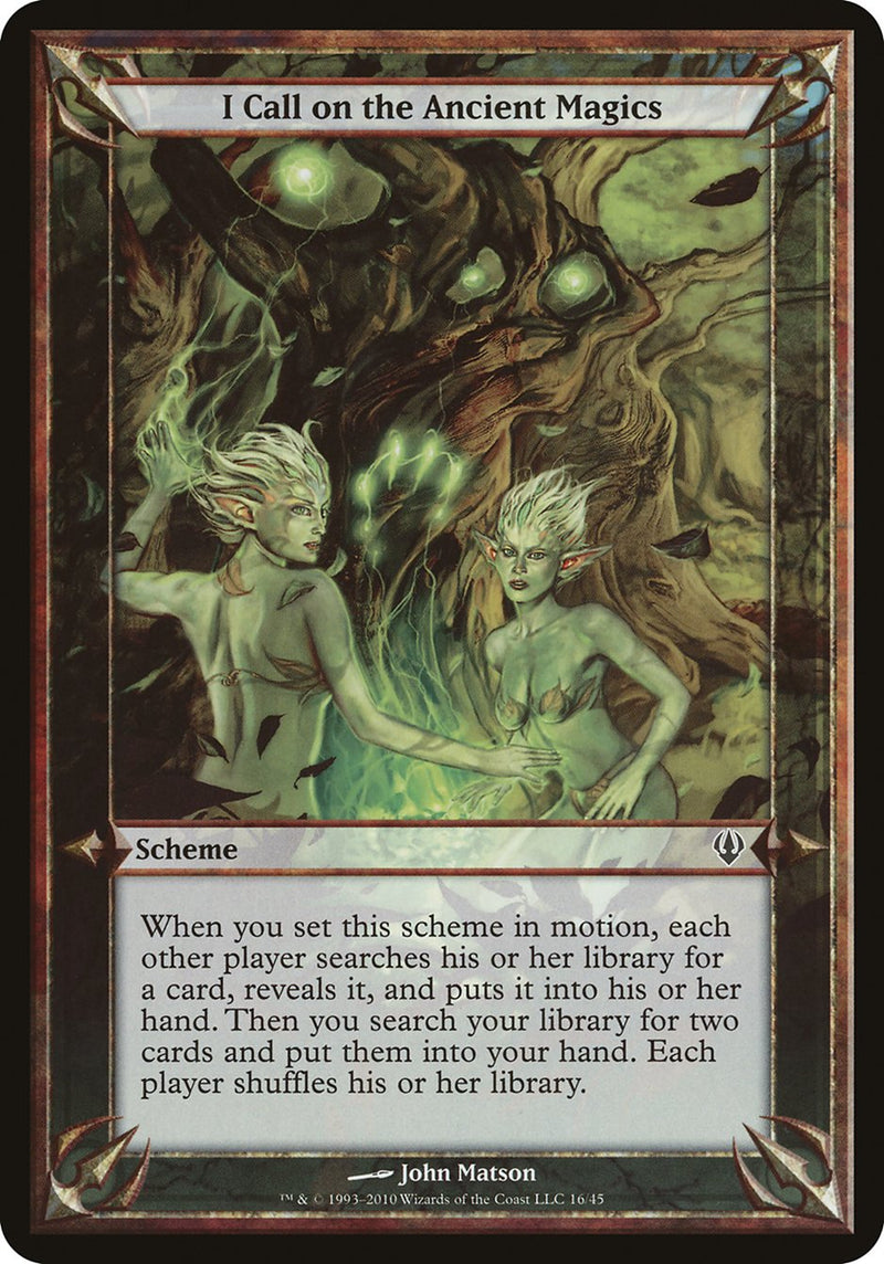 I Call on the Ancient Magics (Schemes) [Archenemy Schemes] - The Mythic Store | 24h Order Processing