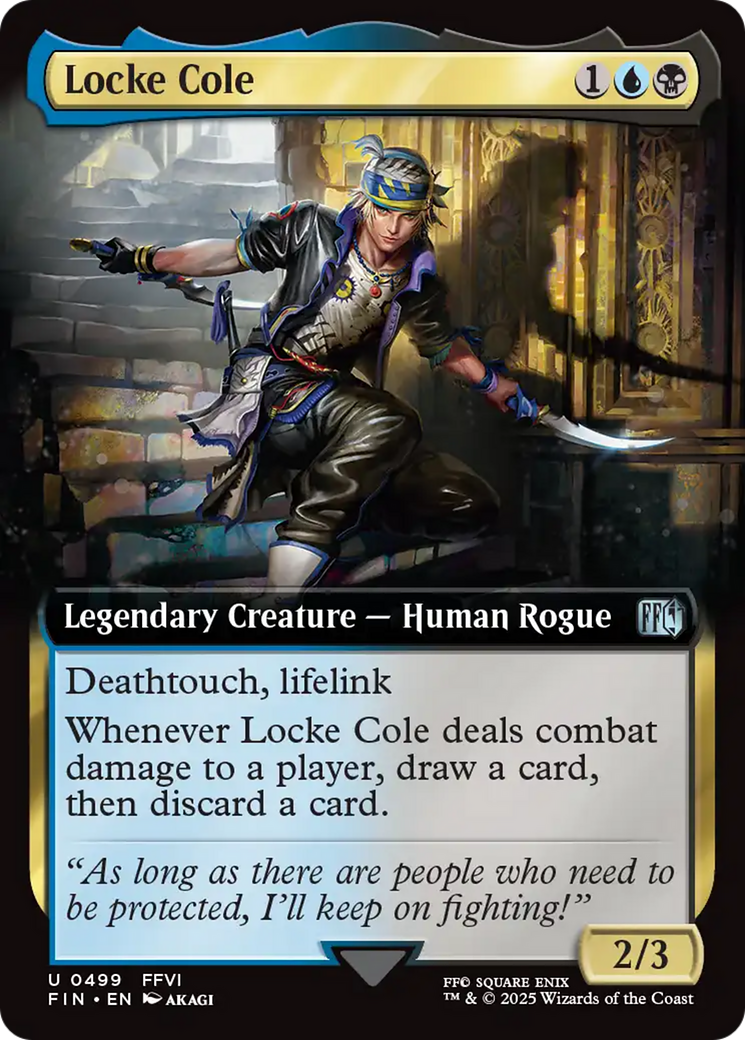 Locke Cole (Extended Art) [FINAL FANTASY] - The Mythic Store | 24h Order Processing