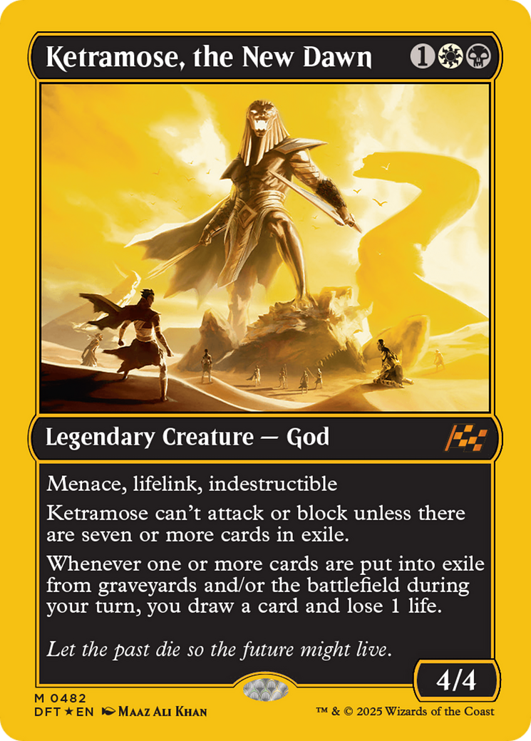 Ketramose, the New Dawn (First-Place Foil) [Aetherdrift] - The Mythic Store | 24h Order Processing