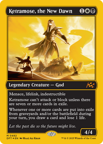 Ketramose, the New Dawn (First-Place Foil) [Aetherdrift] - The Mythic Store | 24h Order Processing