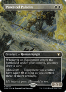 Puresteel Paladin (Borderless Alternate Art) [Commander Masters] - The Mythic Store | 24h Order Processing