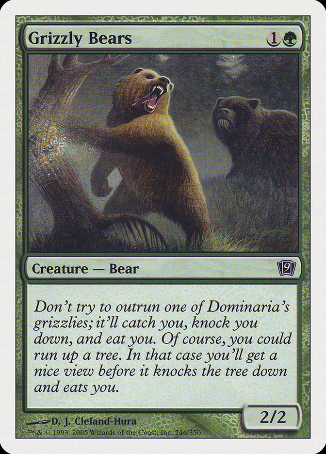 Grizzly Bears [Ninth Edition] - The Mythic Store | 24h Order Processing