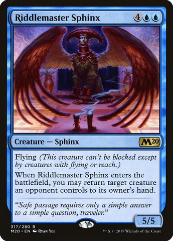 Riddlemaster Sphinx [Core Set 2020] - The Mythic Store | 24h Order Processing