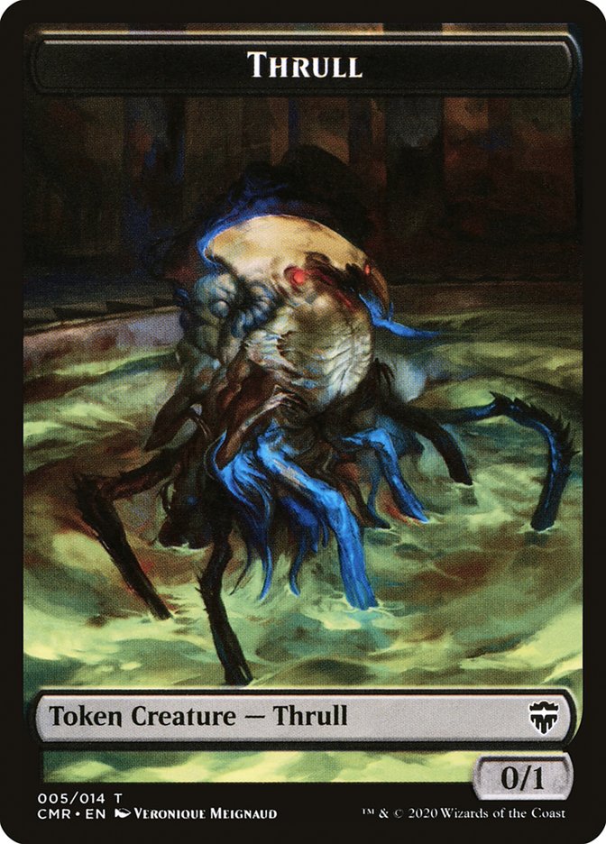 Salamander Warrior // Thrull Double-Sided Token [Commander Legends Tokens] - The Mythic Store | 24h Order Processing