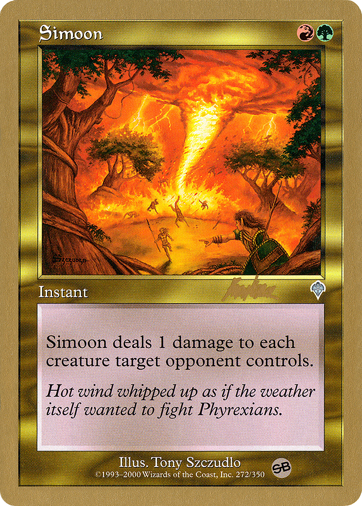 Simoon (Brian Kibler) (SB) [World Championship Decks 2002] - The Mythic Store | 24h Order Processing