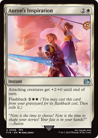 Auron's Inspiration [FINAL FANTASY] - The Mythic Store | 24h Order Processing