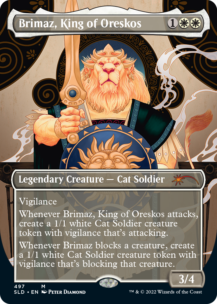 Brimaz, King of Oreskos (Borderless) [Secret Lair Drop Series] - The Mythic Store | 24h Order Processing