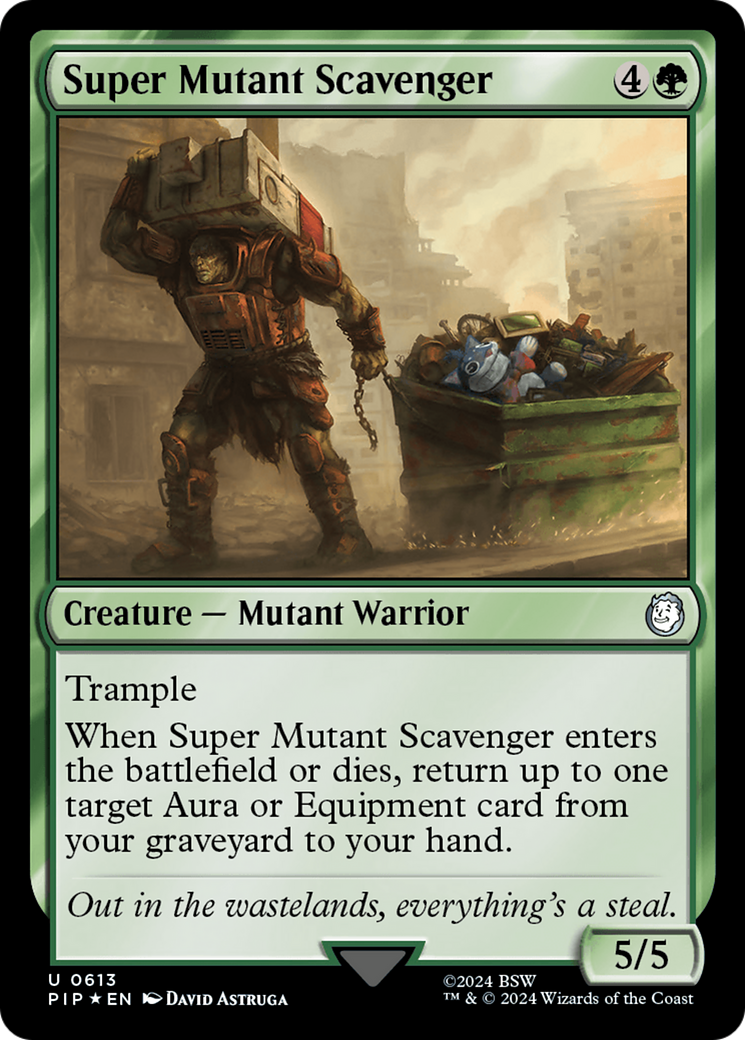 Super Mutant Scavenger (Surge Foil) [Fallout] - The Mythic Store | 24h Order Processing