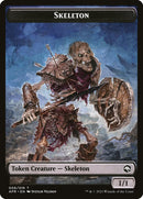 Illusion // Skeleton Double-Sided Token [Dungeons & Dragons: Adventures in the Forgotten Realms Commander Tokens] - The Mythic Store | 24h Order Processing