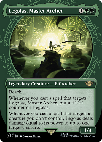 Legolas, Master Archer (Showcase Ring Frame) [The Lord of the Rings: Tales of Middle-Earth] - The Mythic Store | 24h Order Processing