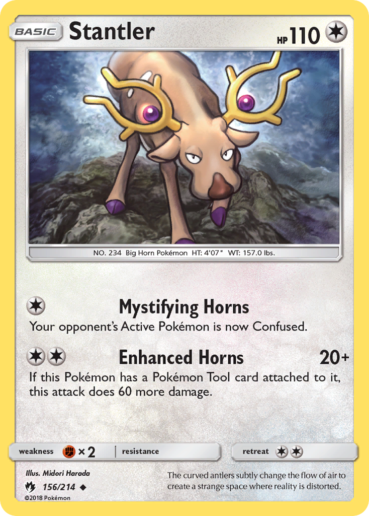 Stantler (156/214) [Sun & Moon: Lost Thunder] - The Mythic Store | 24h Order Processing