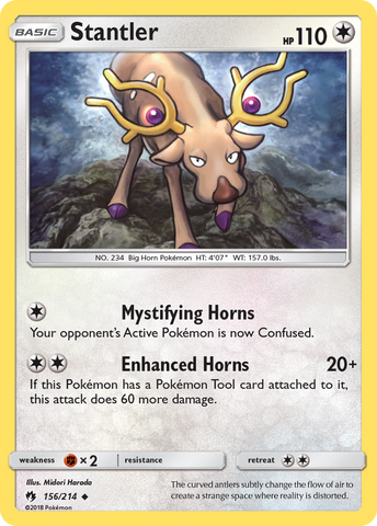 Stantler (156/214) [Sun & Moon: Lost Thunder] - The Mythic Store | 24h Order Processing