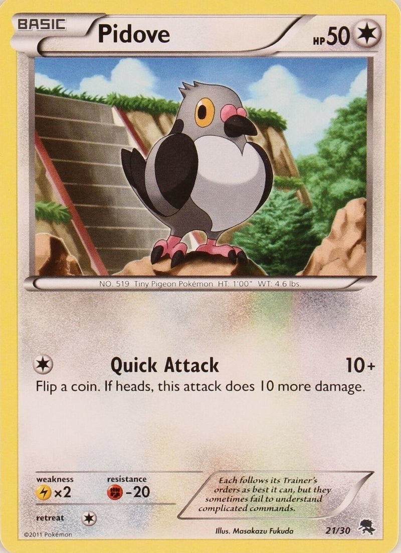 Pidove (21/30) [Black & White: Trainer Kit - Zoroark] - The Mythic Store | 24h Order Processing