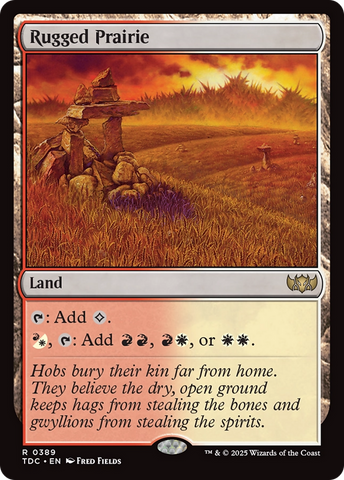 Rugged Prairie [Tarkir: Dragonstorm Commander] - The Mythic Store | 24h Order Processing