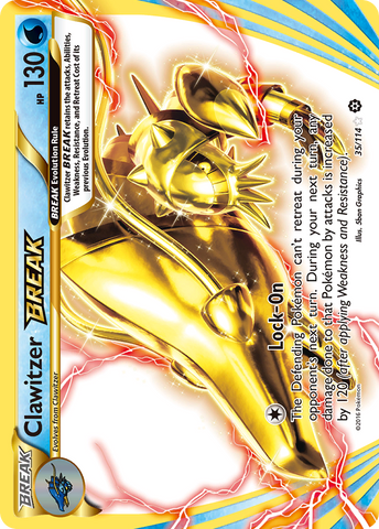 Clawitzer BREAK (35/114) [XY: Steam Siege] - The Mythic Store | 24h Order Processing