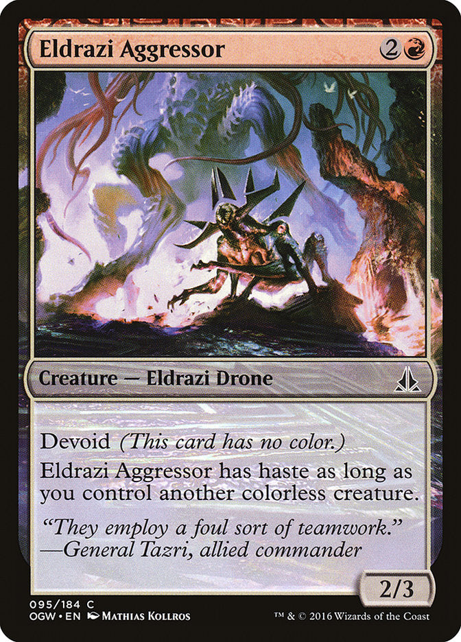 Eldrazi Aggressor [Oath of the Gatewatch] - The Mythic Store | 24h Order Processing