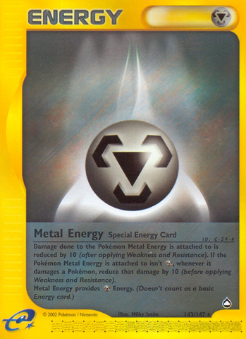 Metal Energy (143/147) [Aquapolis] - The Mythic Store | 24h Order Processing