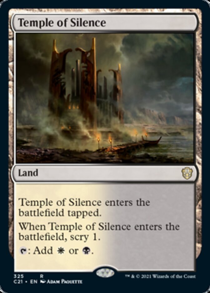 Temple of Silence [Commander 2021] - The Mythic Store | 24h Order Processing