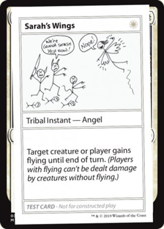 Sarah's Wings (2021 Edition) [Mystery Booster Playtest Cards] - The Mythic Store | 24h Order Processing